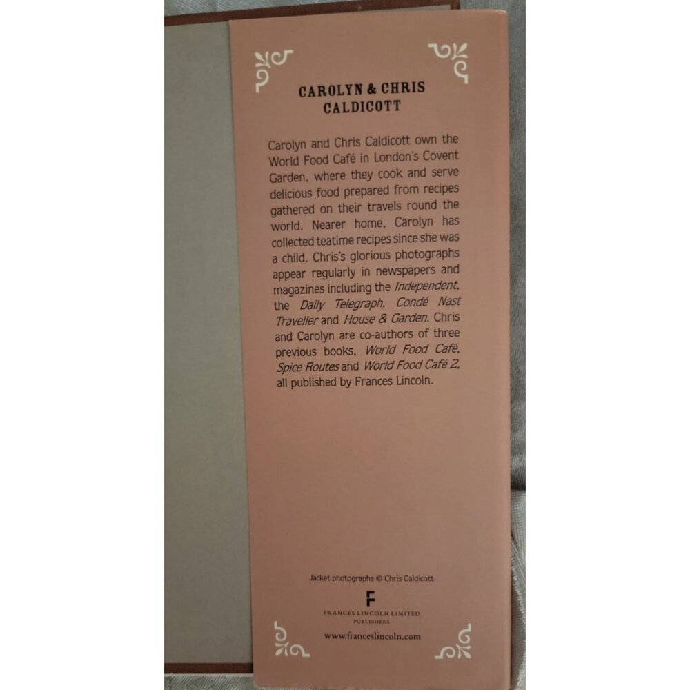 Vintage Tea Party Cookbook Hardcover | Carolyn Caldicott | Frances Lincoln | Tea - Picture 12 of 15